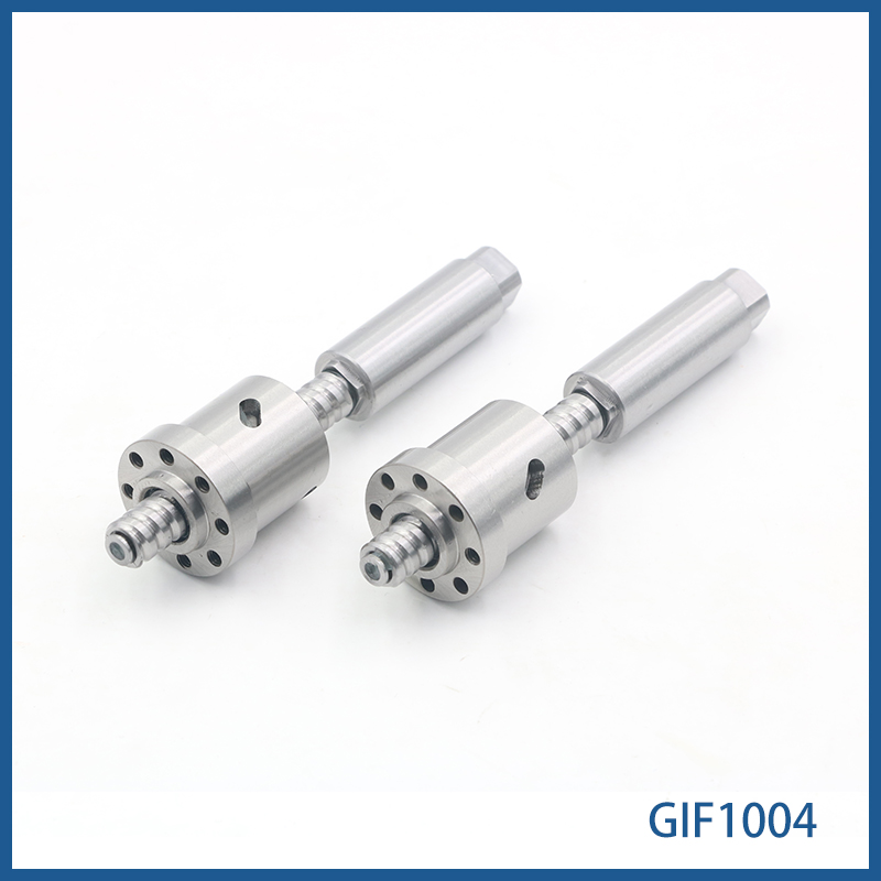 直径10mm 导程4mm WKT研磨精密微型滚珠丝杆  GIF1004  非标定制 精度C3 C5
