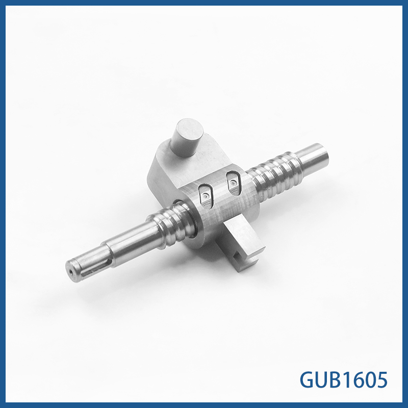 直径16mm 导程5mm WKT研磨精密微型滚珠丝杆 GUB1605  非标定制 精度C3 C5