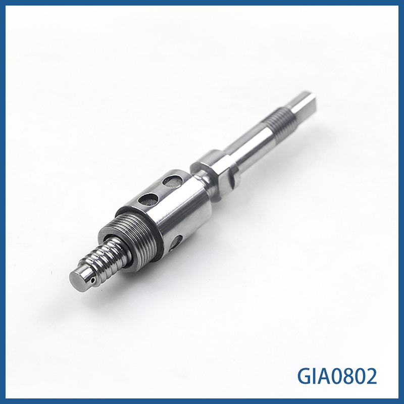 直径8mm 导程2mm WKT研磨精密微型滚珠丝杆 GIA00802  非标定制 精度C3 C5 